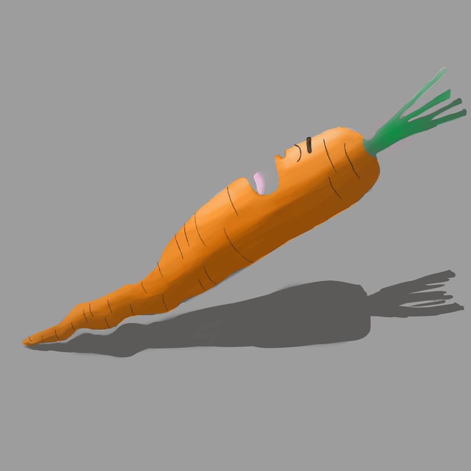 une carotte souffrante...