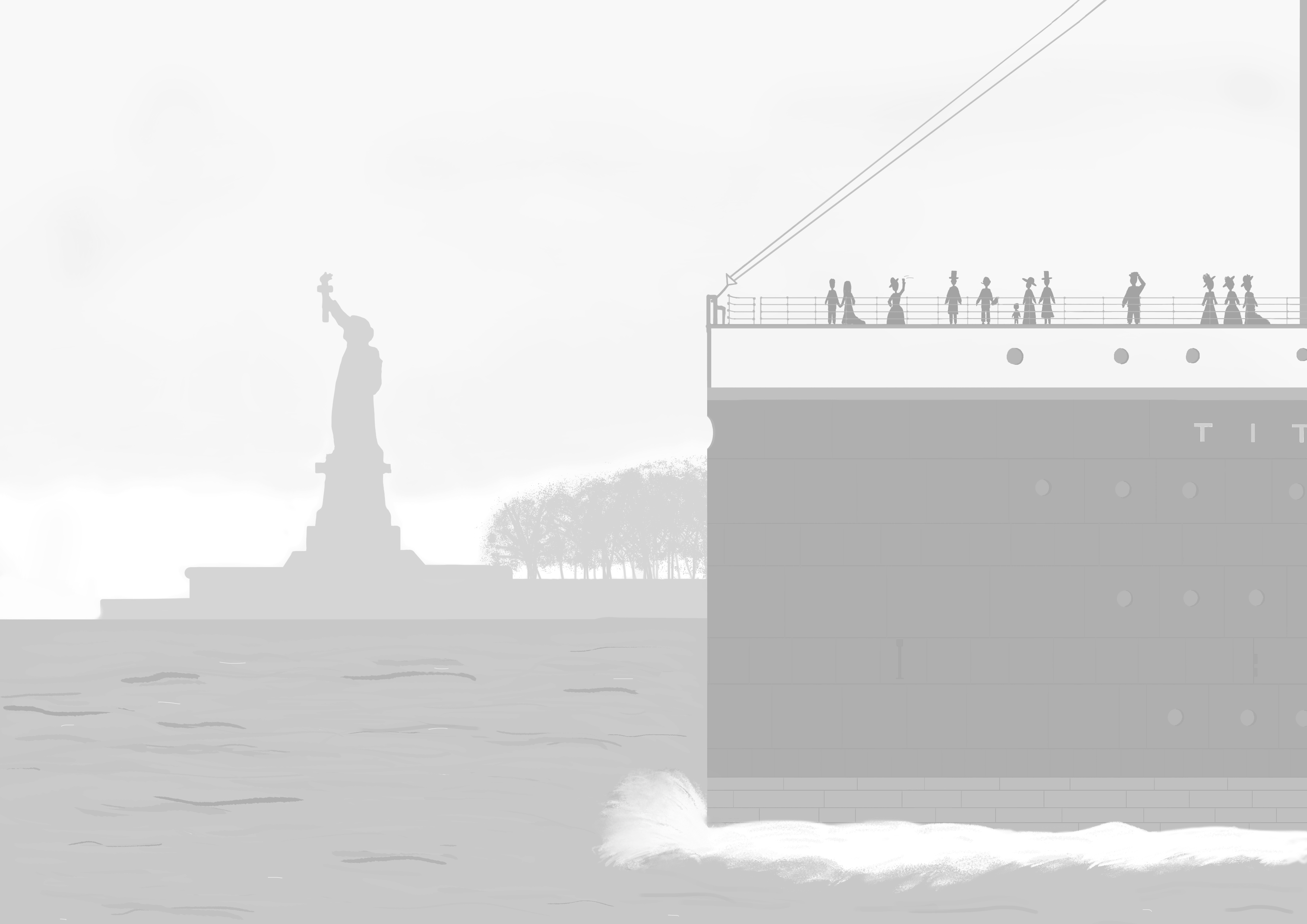 illustration Titanic